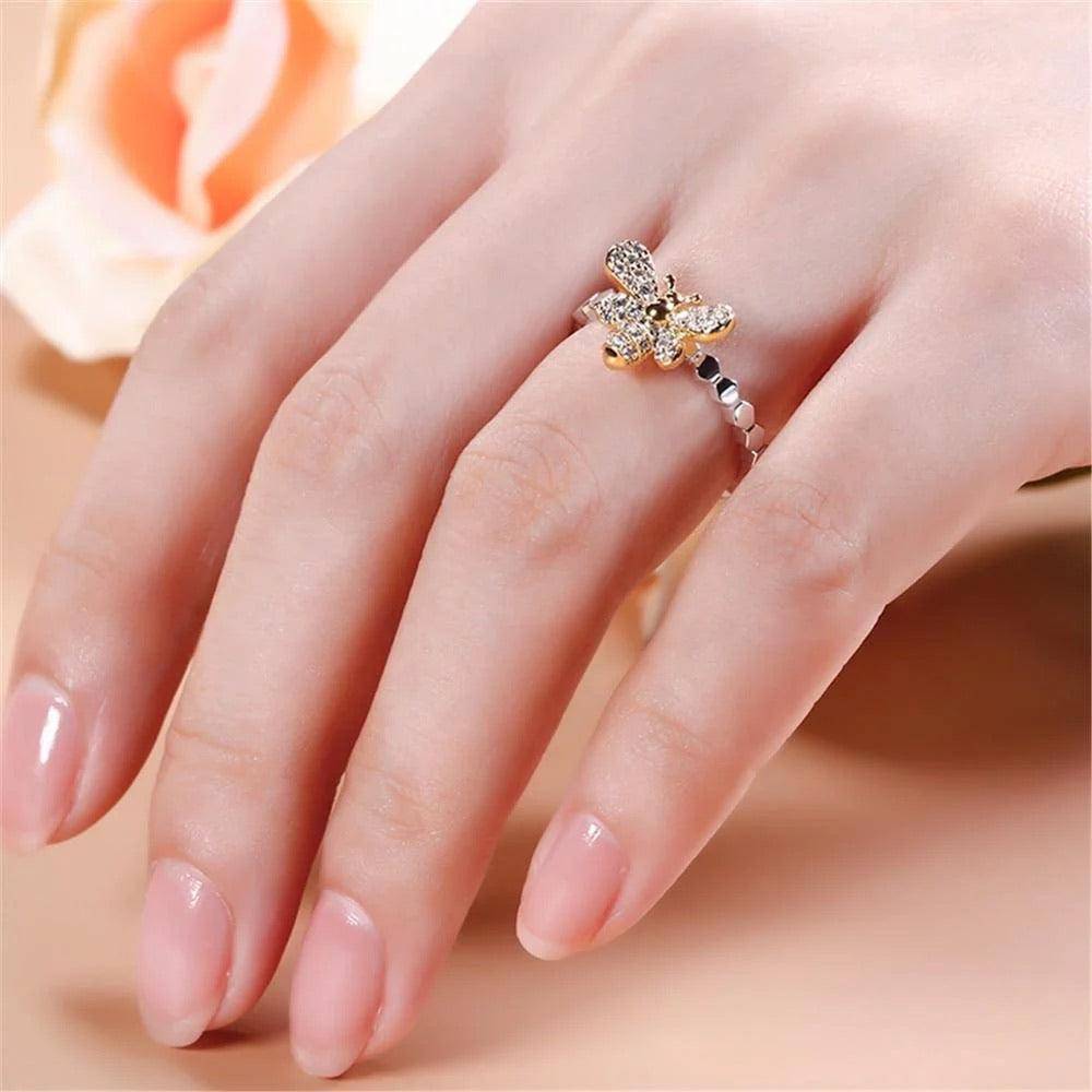 Bee-Inspired Ring - 20% Donation Policy - The Species Collection